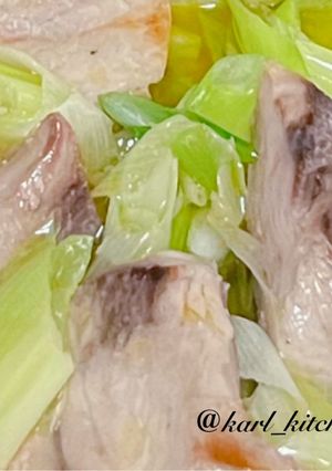 簡単鰤と長ねぎアヒージョ風オリーブ油焼き-レシピのメイン写真
