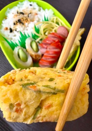 冷凍してもふわふわ♡玉子焼き！使いたい時にチン！-レシピのメイン写真