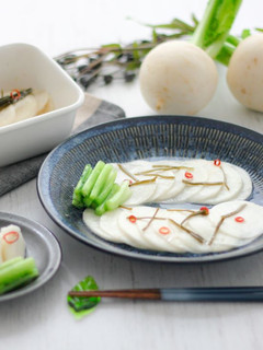 即席漬け!塩麹と甘酒で作るかぶの千枚漬け-レシピのメイン写真