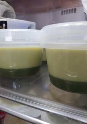 簡単！抹茶牛乳プリン-レシピのメイン写真