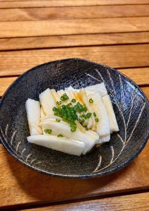 即席！山芋のとろ卵醤油和え-レシピのメイン写真