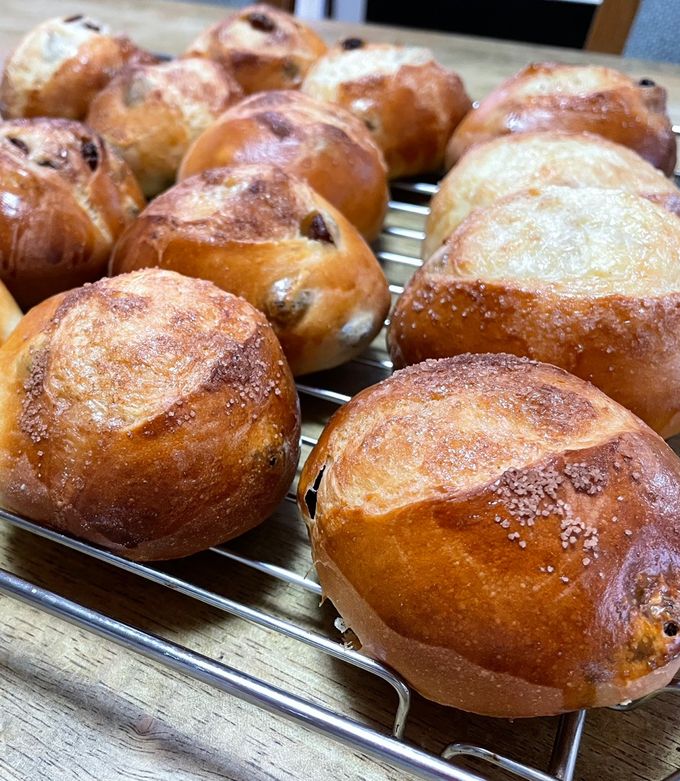 たくさん作りたい人のレーズンパン by shococo125 【クックパッド