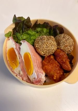 高校生女子お弁当　4/10-レシピのメイン写真
