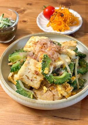 簡単&ご飯が進む♪ゴーヤチャンプル〜-レシピのメイン写真
