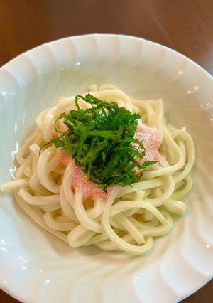 冷んやり☆たらこマヨうどん-レシピのメイン写真