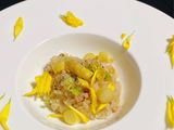 ふきのとうと白アスパラの和風リゾット