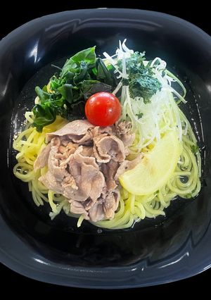 さっぱり塩レモン冷麺～三河湾あおさのせ～-レシピのメイン写真