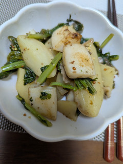 じゃがいもといかの炒め物-レシピのメイン写真