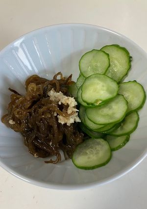 もずくときゅうりの酢の物-レシピのメイン写真