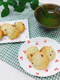 チョコチップ入り お茶クッキー