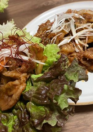 韓国風ピリ辛豚肉炒め チュユクポックム-レシピのメイン写真