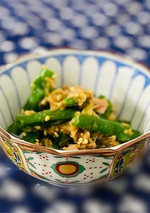 いんげんとツナのごま和え-レシピのメイン写真