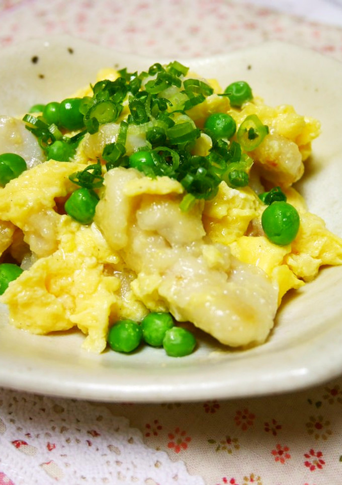 鶏なんこつと卵の塩炒め-レシピのメイン写真