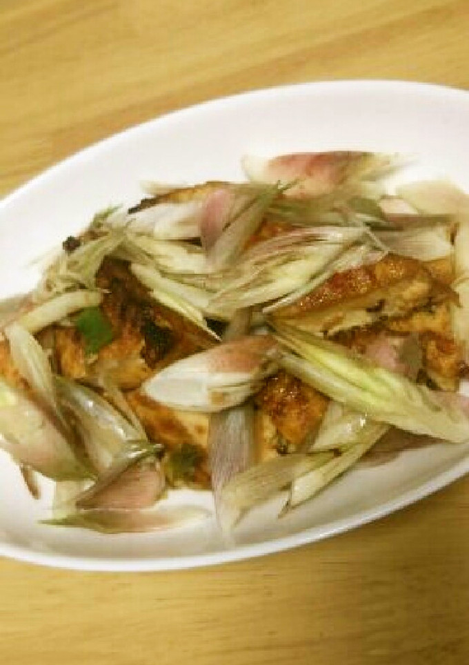 みょうがと厚揚げ豆腐のうま煮-レシピのメイン写真