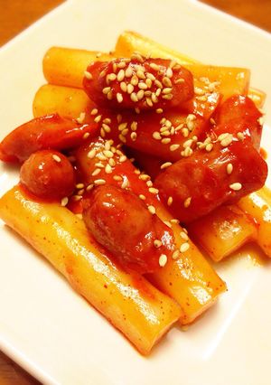 レンジで簡単トッポッキ-レシピのメイン写真