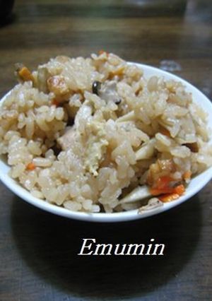 簡単！五目炊き込みご飯-レシピのメイン写真