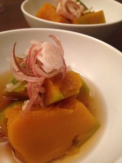 レンジで簡単!ホクホクかぼちゃの煮物-レシピのメイン写真