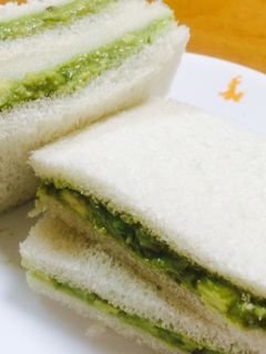 簡単!アボカドのサンドイッチ-レシピのメイン写真