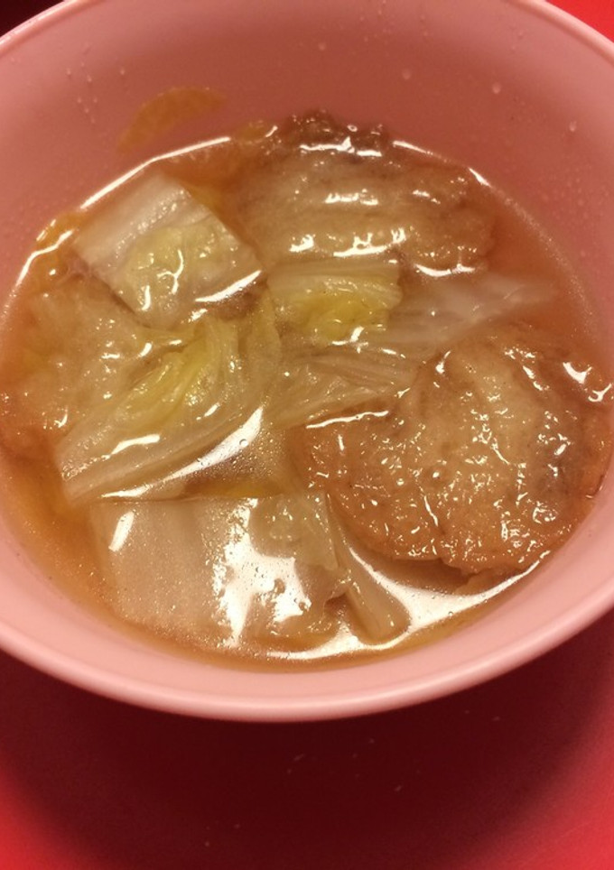 車麩と白菜の中華スープ-レシピのメイン写真