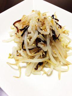 即席☆もやしの塩昆布ナムル-レシピのメイン写真