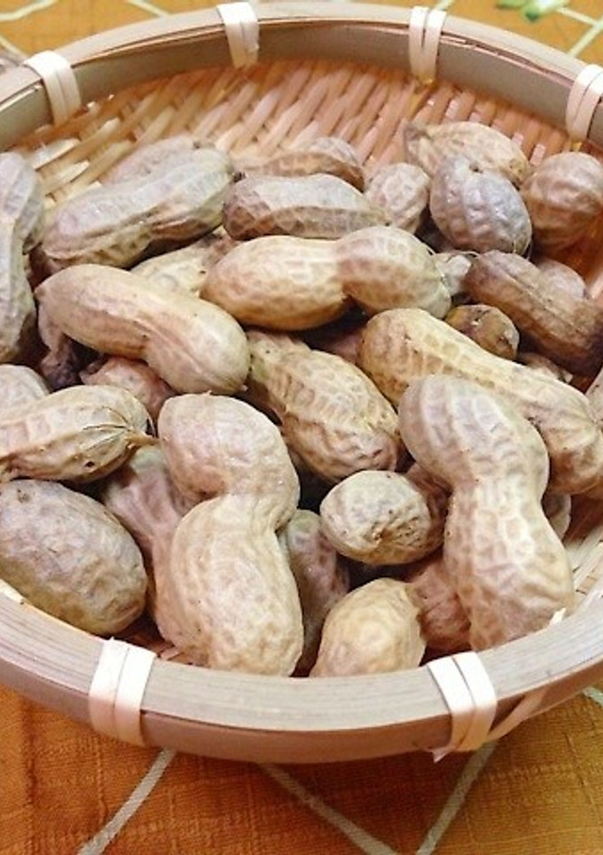 生の落花生の美味しい茹で方♪冷凍できるよ-レシピのメイン写真