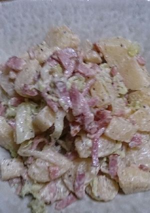 キャベツが主役のポテトサラダ-レシピのメイン写真