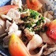 簡単 豚肉細切れでも冷しゃぶ サラダ