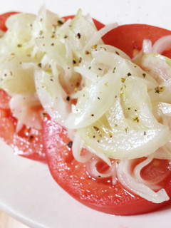 *トマトサラダ*はちみつレモン風味*-レシピのメイン写真