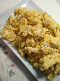 しらす入り炒り卵☆大葉にんにく醤油味-レシピのメイン写真
