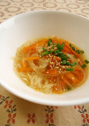 ほっとそうめん-レシピのメイン写真