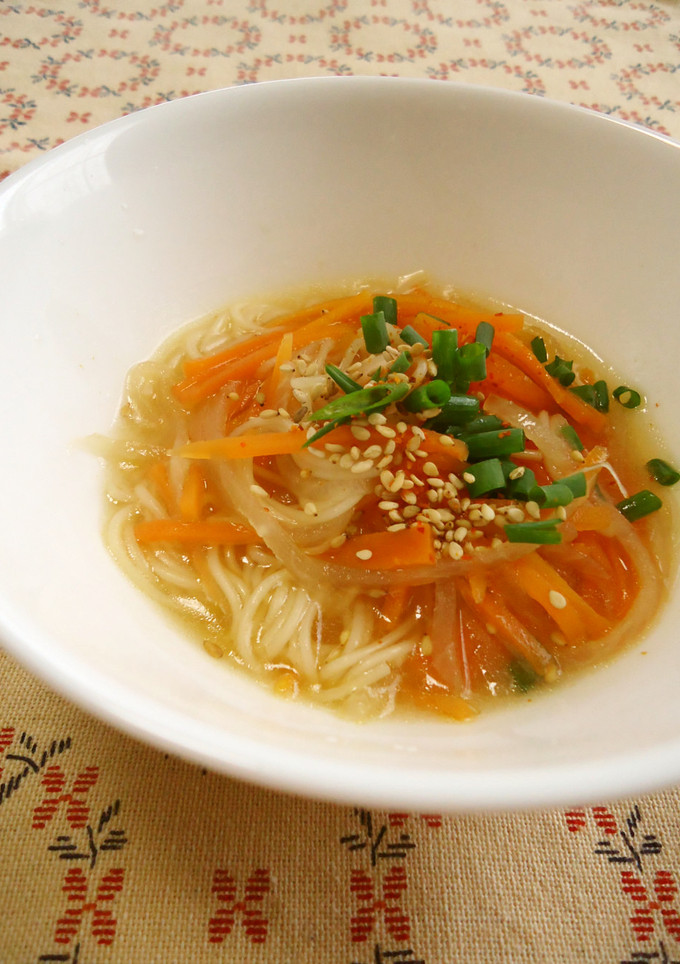 ほっとそうめん-レシピのメイン写真