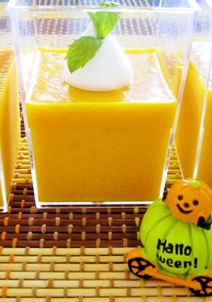 ［レンジで簡単］南瓜のチーズプリン風-レシピのメイン写真