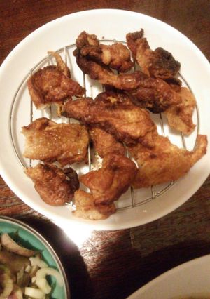 鶏皮のパリパリ焼き-レシピのメイン写真