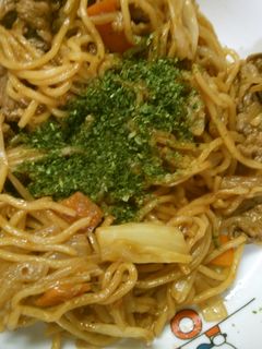 隠し味で 絶品 簡単 ソース焼きそば!-レシピのメイン写真