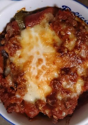 たっぷり野菜のミートソース焼き-レシピのメイン写真