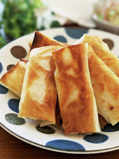 麻婆豆腐リメイク☆簡単おいしい春巻-レシピのメイン写真