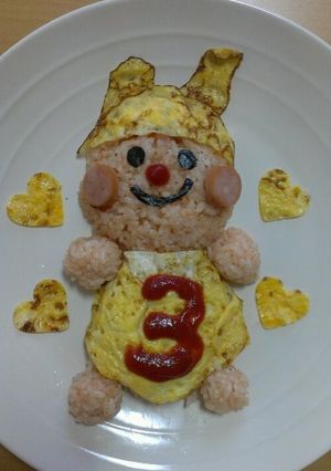 赤ちゃんオムライス-レシピのメイン写真