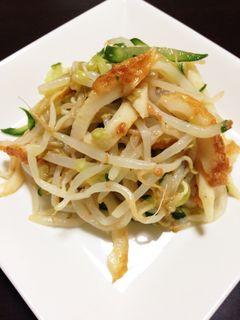 もやしとちくわの梅肉和え-レシピのメイン写真