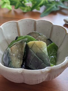 茄子とピーマンの煮浸し-レシピのメイン写真
