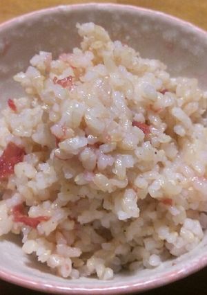 体に良い!食べやすい!玄米ご飯♪-レシピのメイン写真