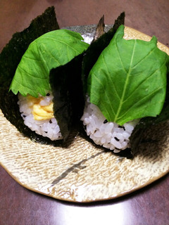 ごま塩玉子おむすび-レシピのメイン写真