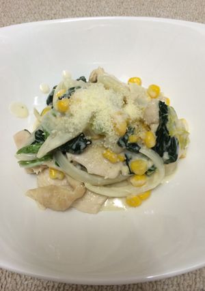 鶏胸肉のクリーム煮-レシピのメイン写真
