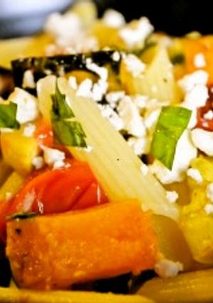 秋野菜のロースト　パスタ プリマベーラ-レシピのメイン写真