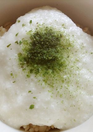 お桜麦ご飯のとろろ飯 〜簡単編-レシピのメイン写真