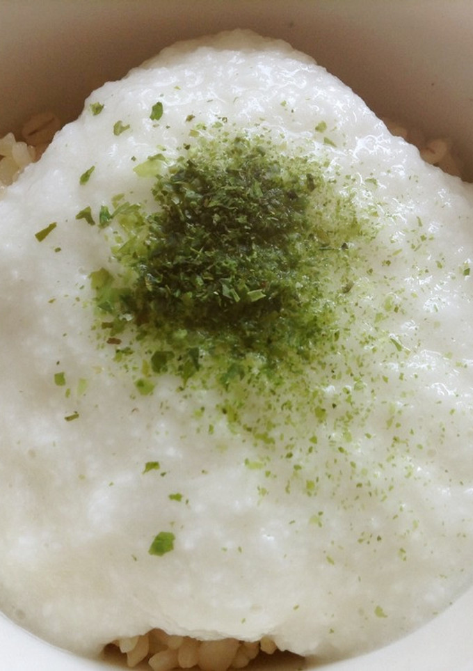 お桜麦ご飯のとろろ飯 〜簡単編-レシピのメイン写真