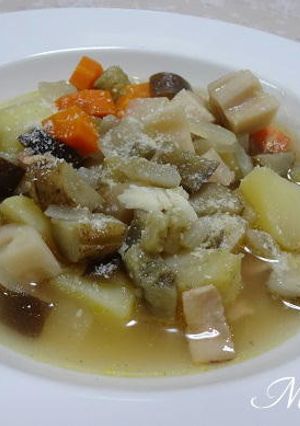 秋野菜のスープ-レシピのメイン写真