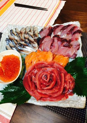 お祝いに是非♪手巻き寿司の具-レシピのメイン写真