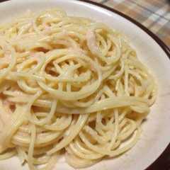 รูปของ とろうま簡単たらこスパゲティ