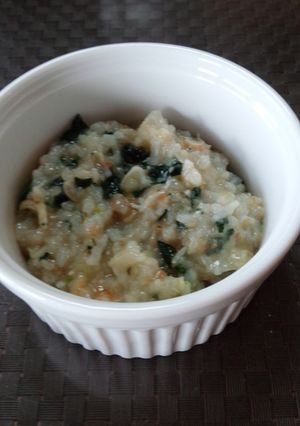 離乳食☆後期　シラスチャーハン-レシピのメイン写真