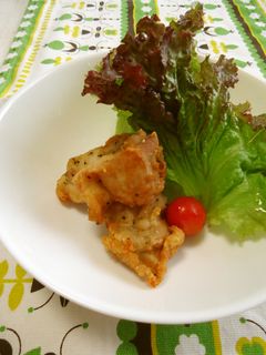 ご飯にもお酒にも☆ニンニク塩から揚げ-レシピのメイン写真